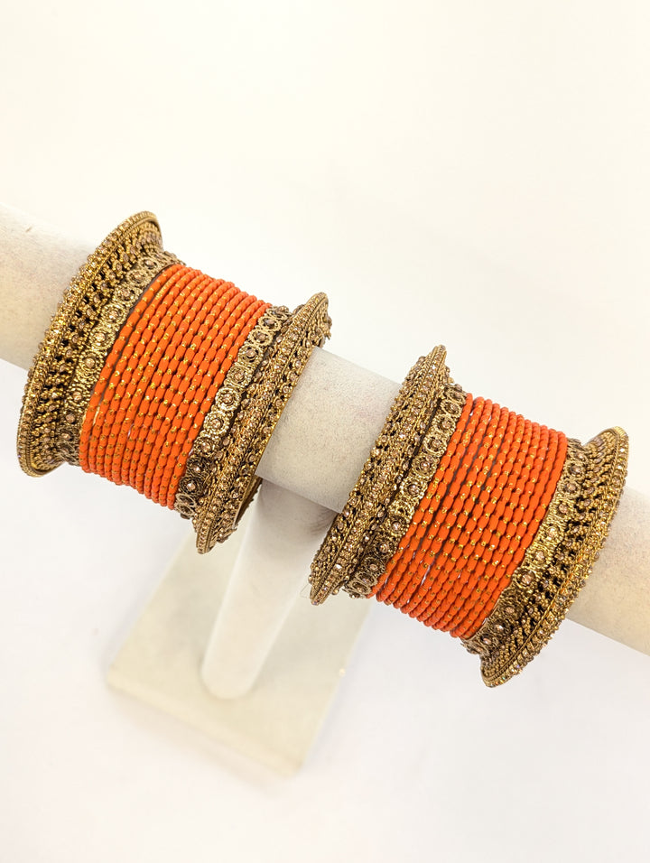 Nidhi Stones Bangles  - 2 HAND SET