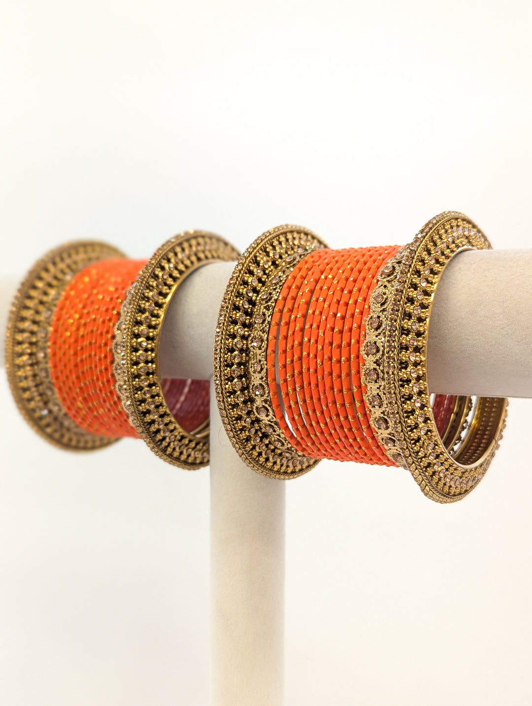 Nidhi Stones Bangles  - 2 HAND SET