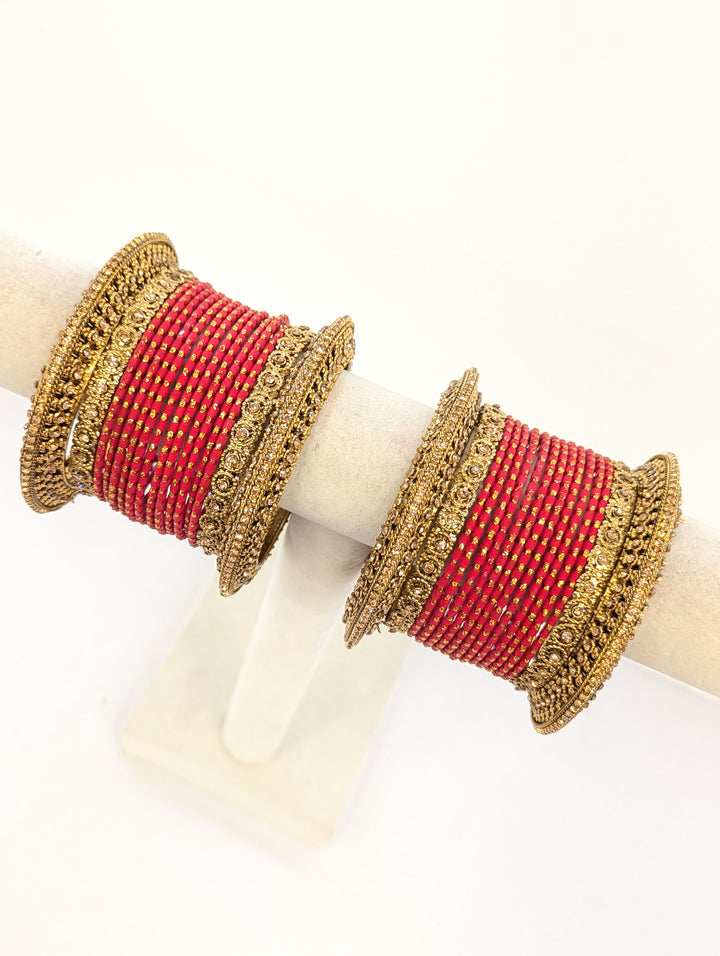 Kalyani Stones Bangles  - 2 HAND SET