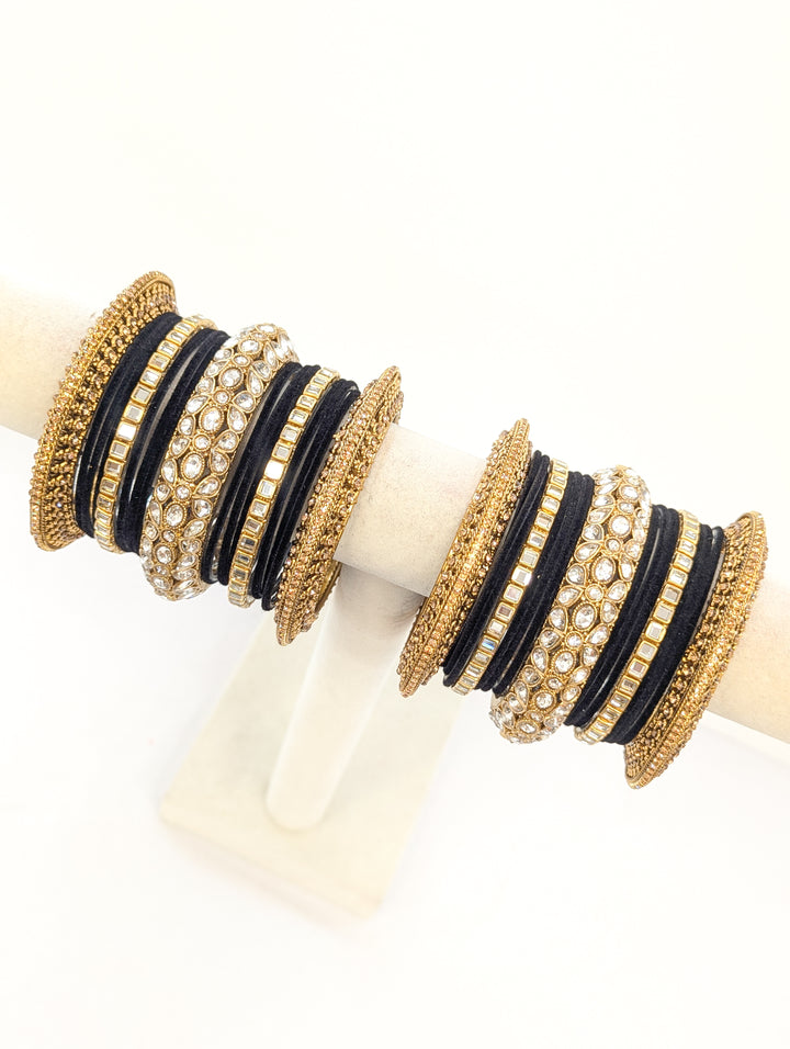 Tara Stones Bangles  - 2 HAND SET