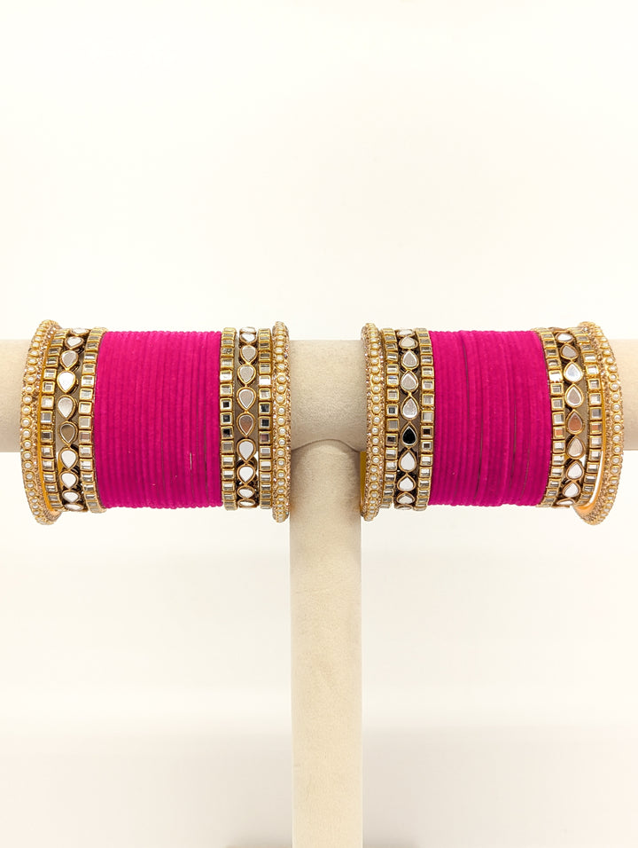 Rupa Mirror Bangles  - 2 HAND SET