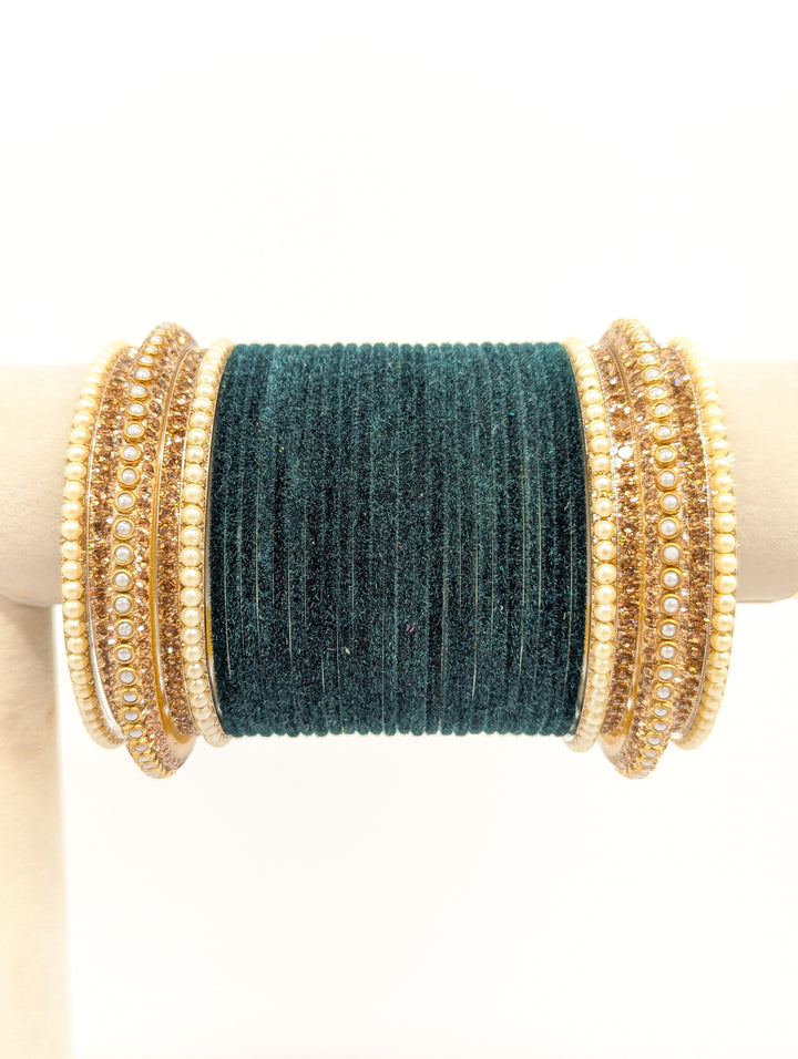 Disha Stones Bangles  - 1 HAND SET