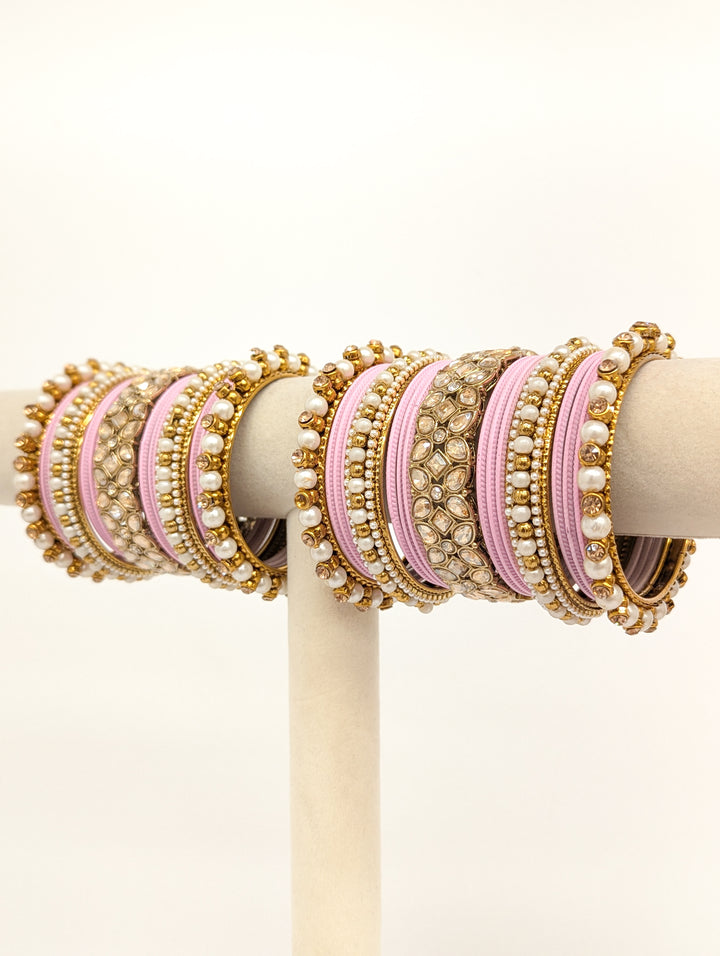 Ritika Stones Bangles  - 2 HAND SET