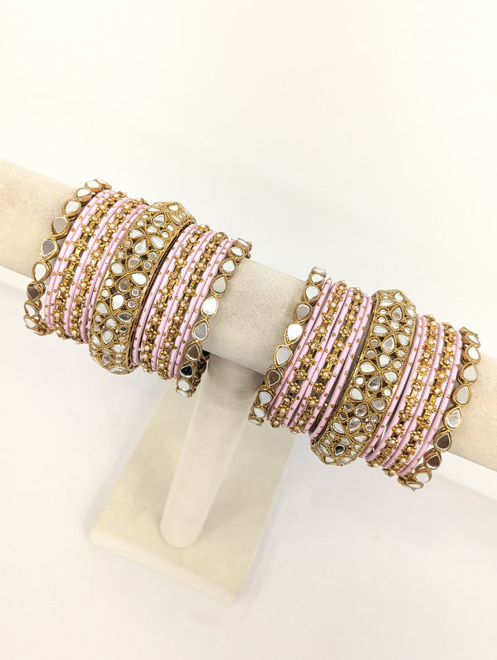 Aarushi Mirror Bangles - 2 HAND SET