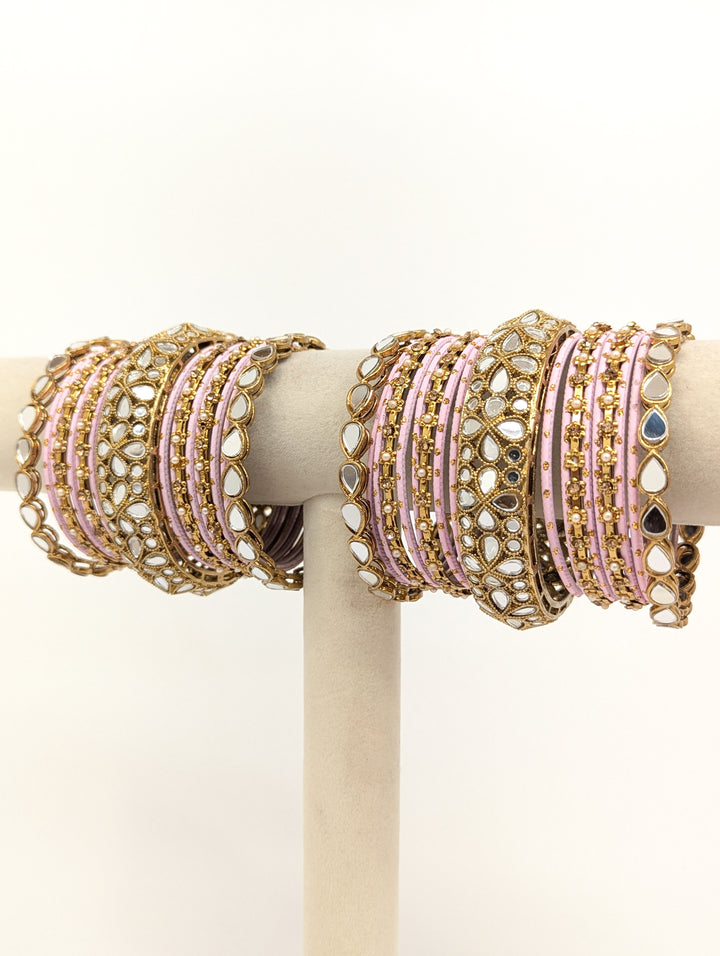 Aarushi Mirror Bangles - 2 HAND SET