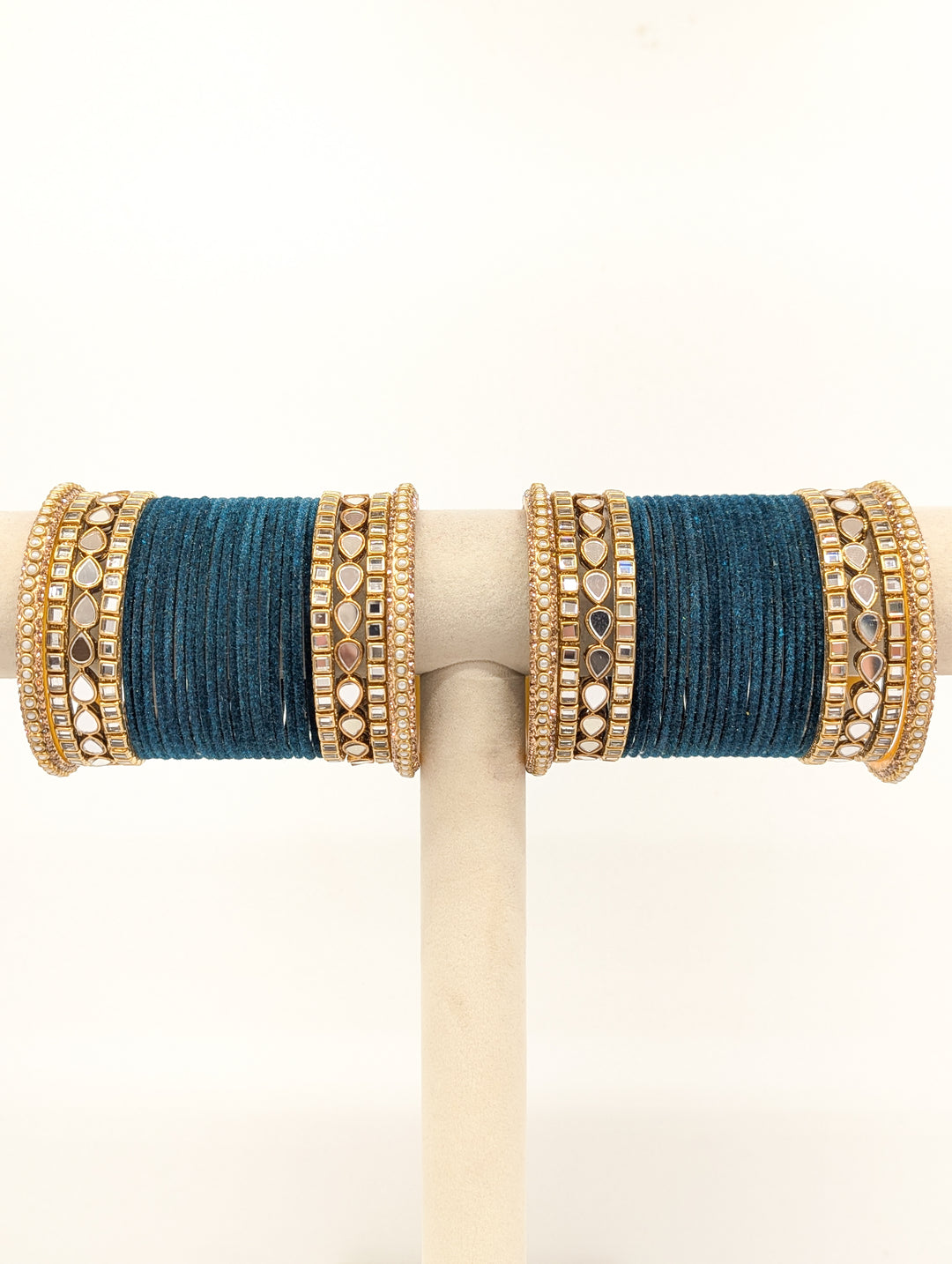 Aparna Mirror Bangles  - 2 HAND SET