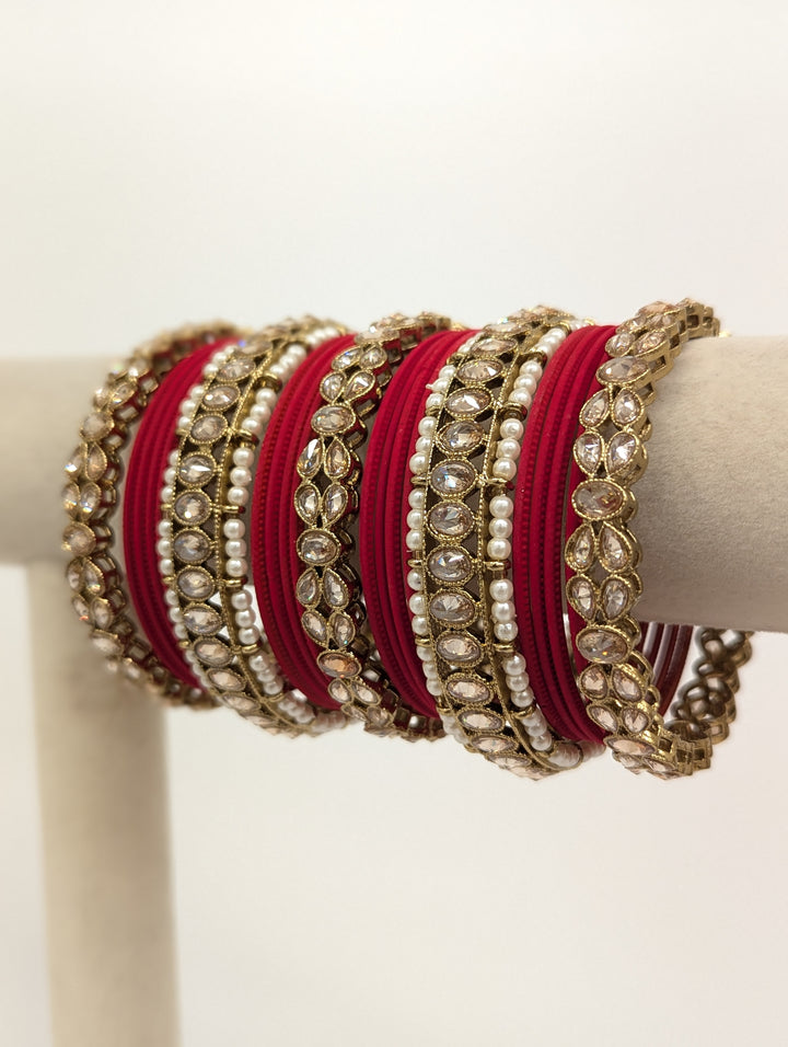 Sanya Polki Bangles - 1 HAND SET