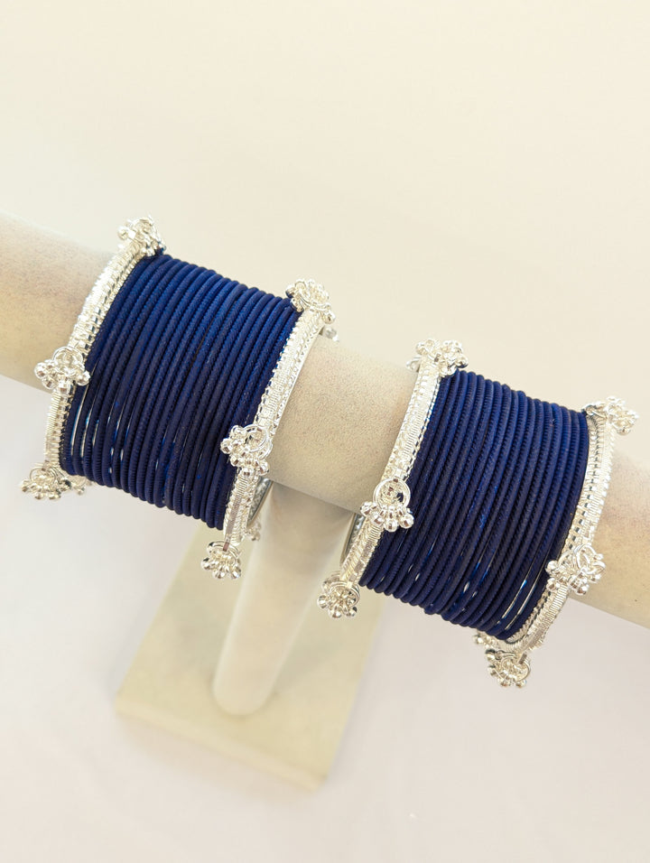 Trisha Stone Jumka Bangles - 2 Hand Set