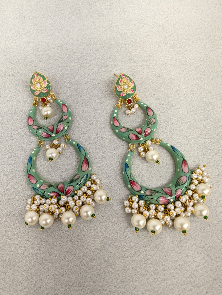 Aahana  Meanakari Earrings