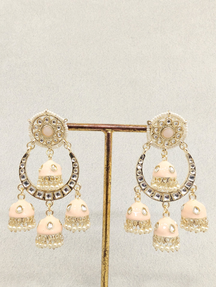 Varsha Meanakari Jummka Earrings