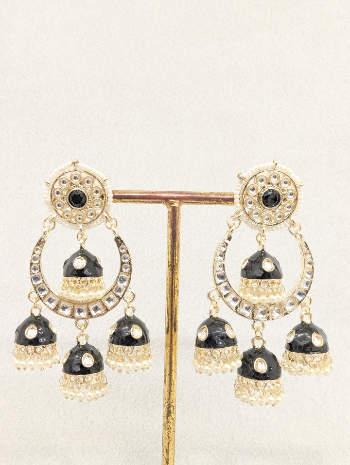 Varsha Meanakari Jummka Earrings