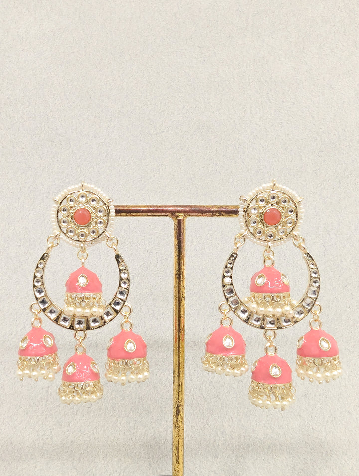 Varsha Meanakari Jummka Earrings