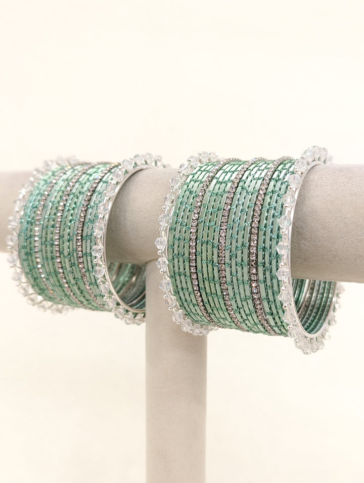 Mahira Polki Bangles - 2 Hand set