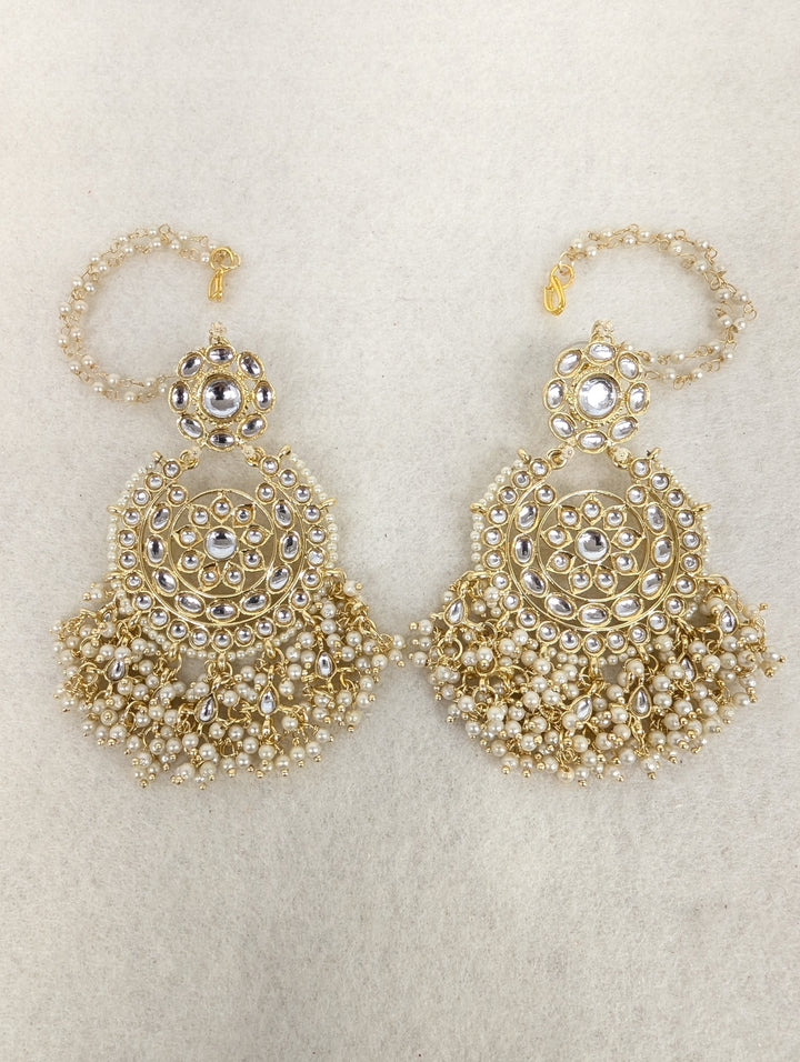 Manisha Glass Polki Earing