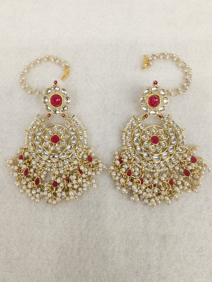 Manisha Glass Polki Earing