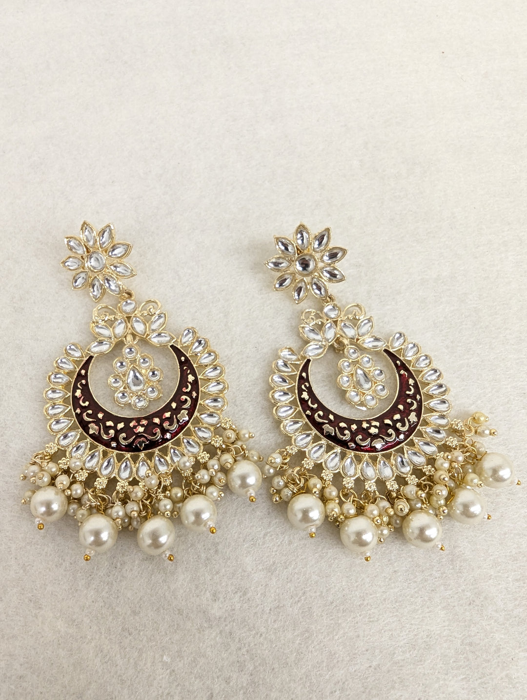 Madhavi Stone Earring