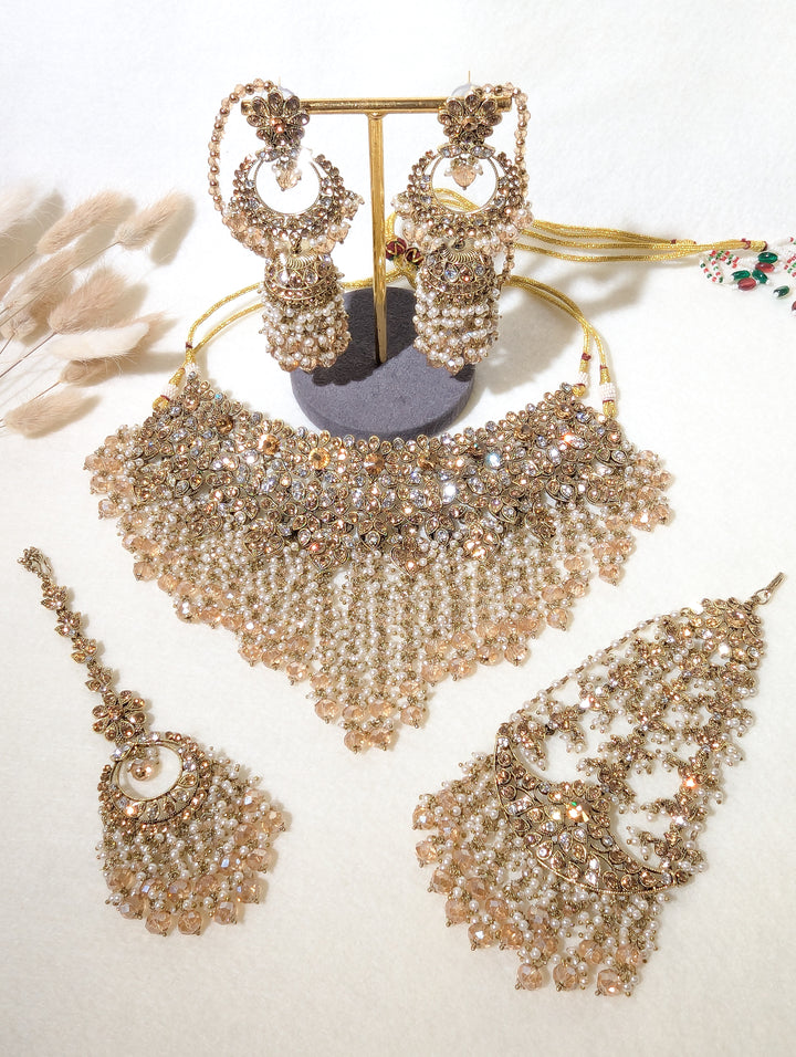 Namrata Stone Semi Bridal Set