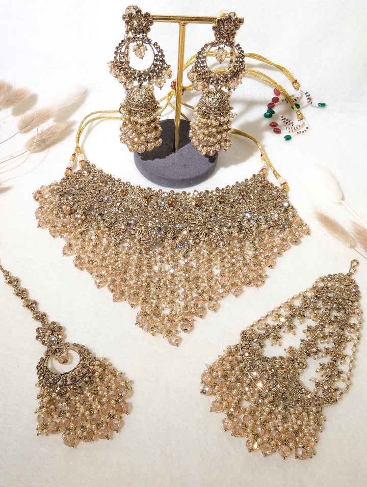 Namrata Stone Semi Bridal Set