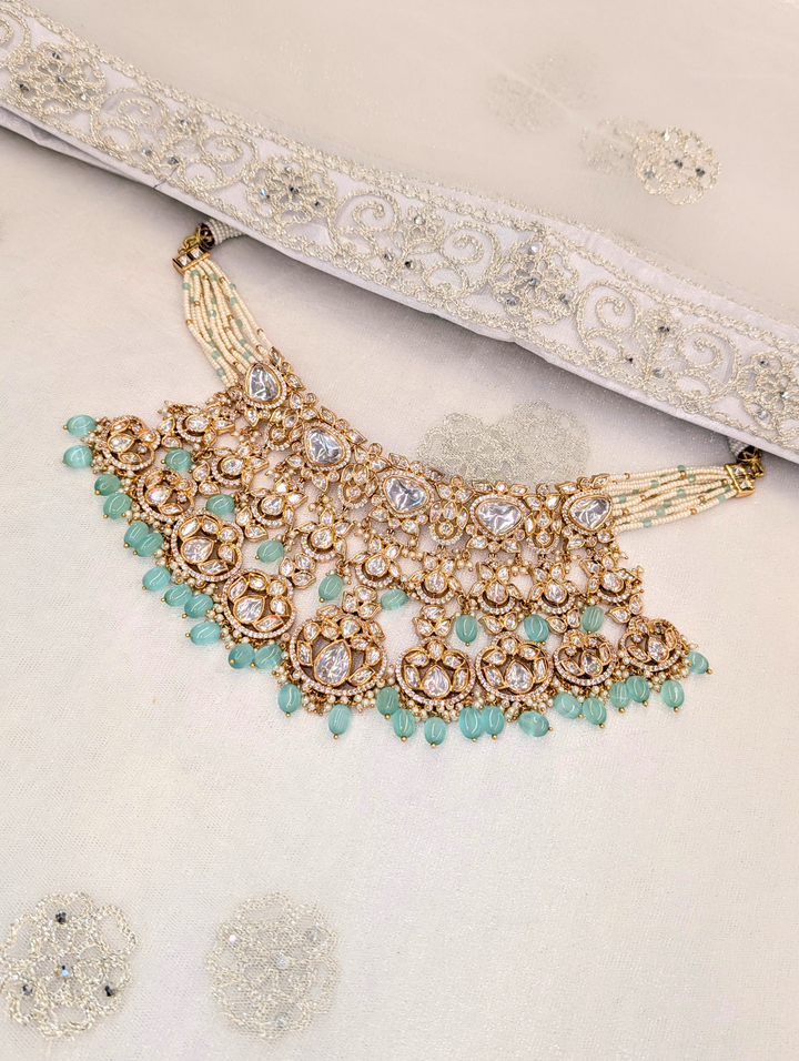 Arpita Pure Uncut Kundan Bridal Set