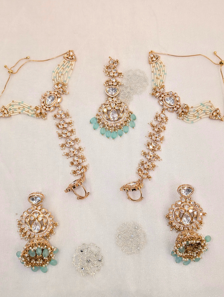 Arpita Pure Uncut Kundan Bridal Set