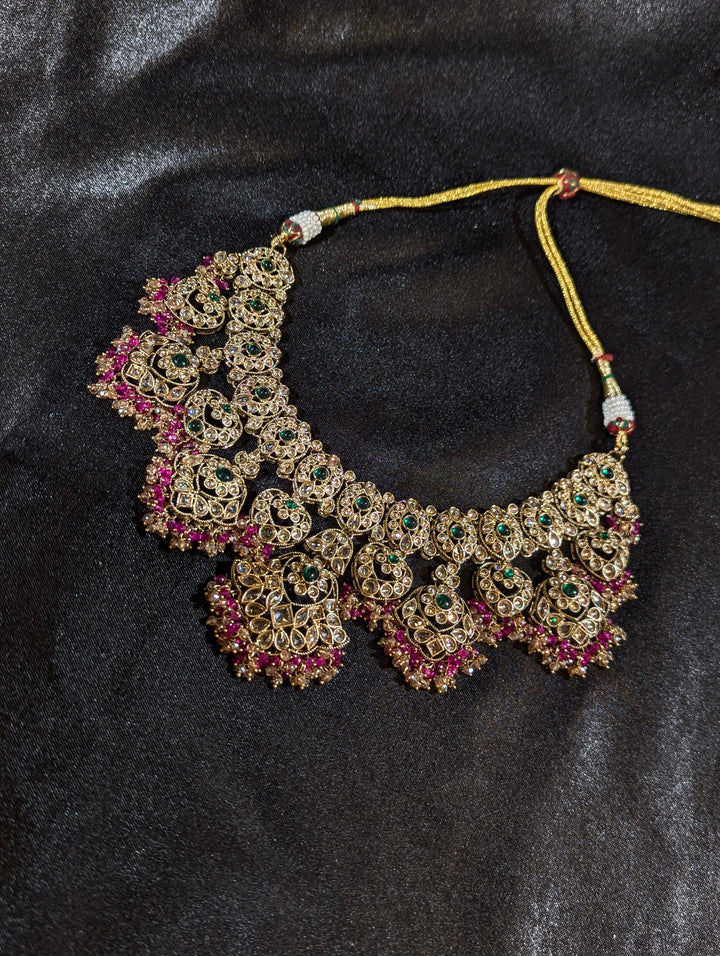 Kiran Polki Bridal  Full Set