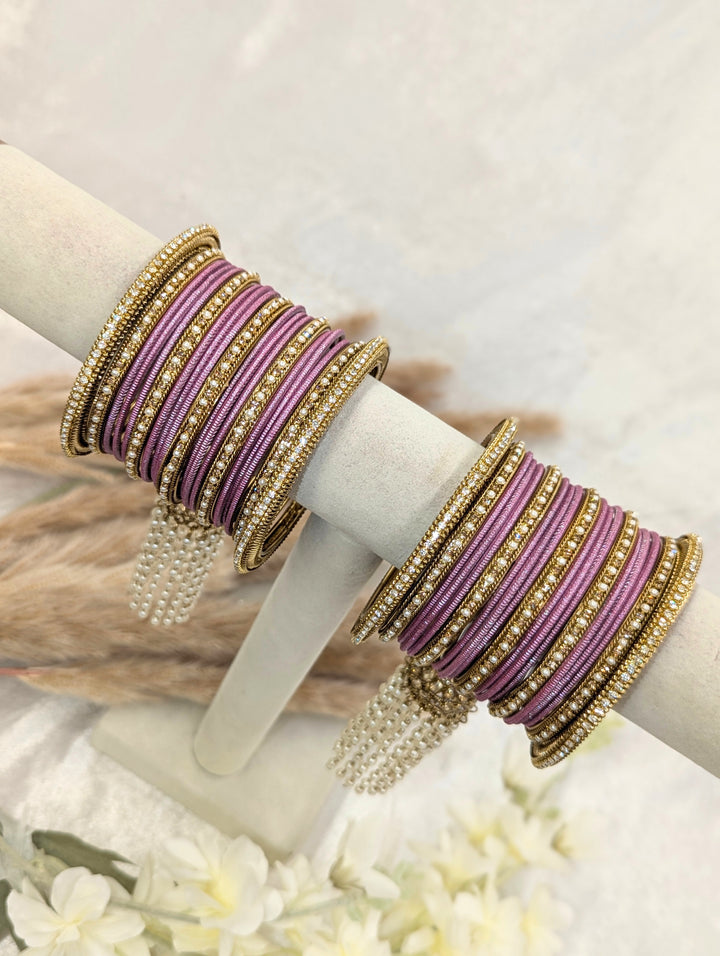 Saanvi Jhumka Stone Bangles