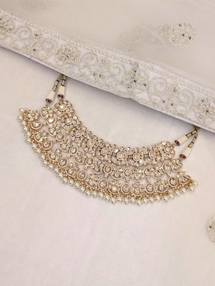 Aarohi Pure Uncut Kundan Bridal Set