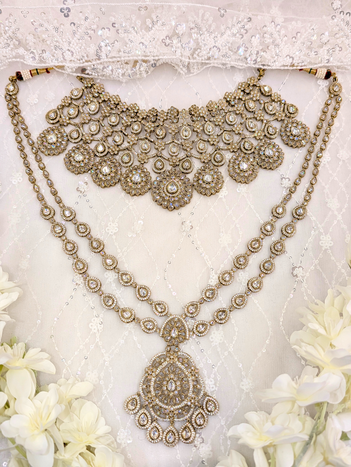 Samaira CZ & Polki Bridal Full Set