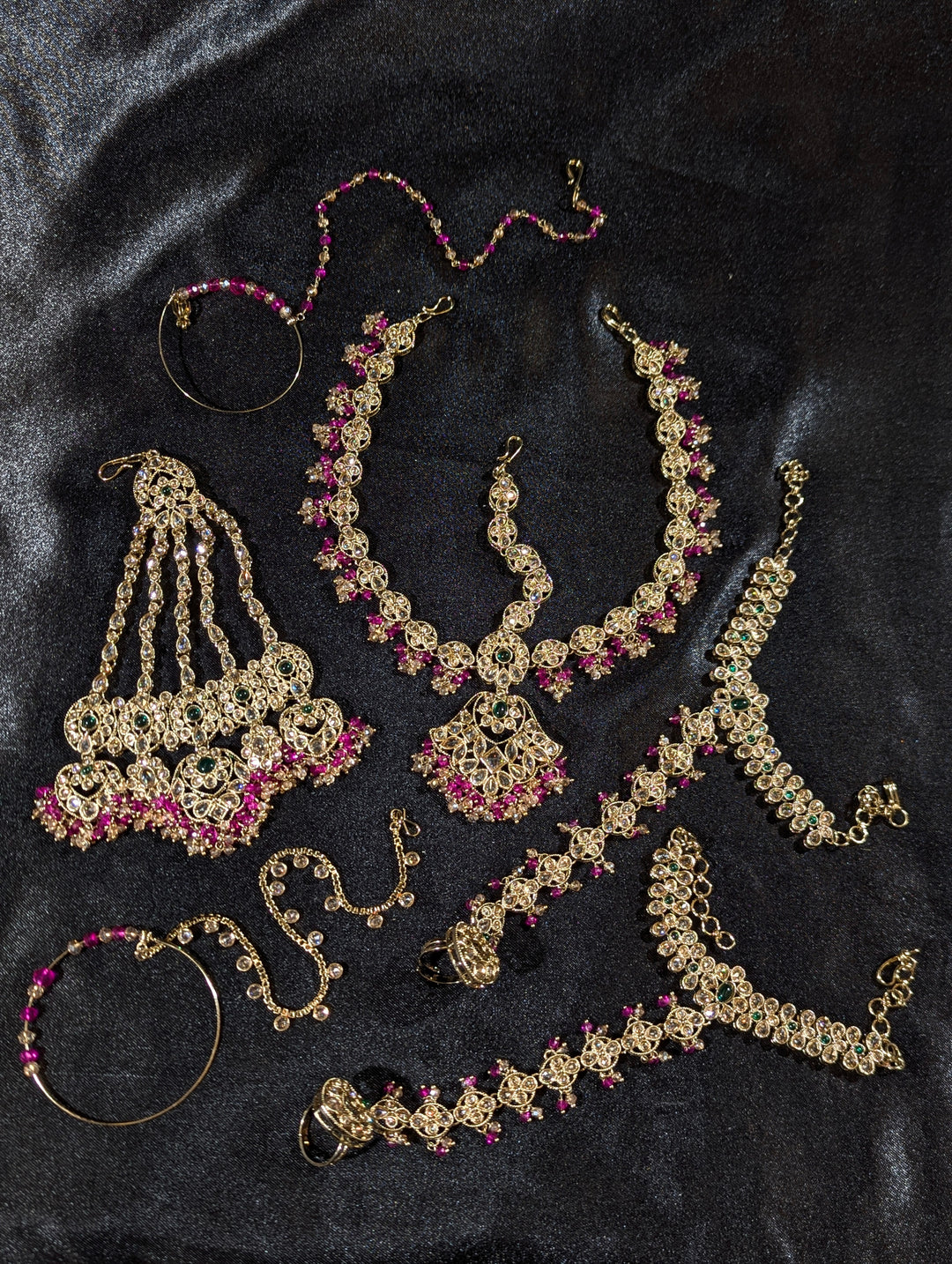 Kiran Polki Bridal  Full Set