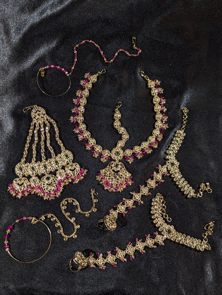 Kiran Polki Bridal  Full Set