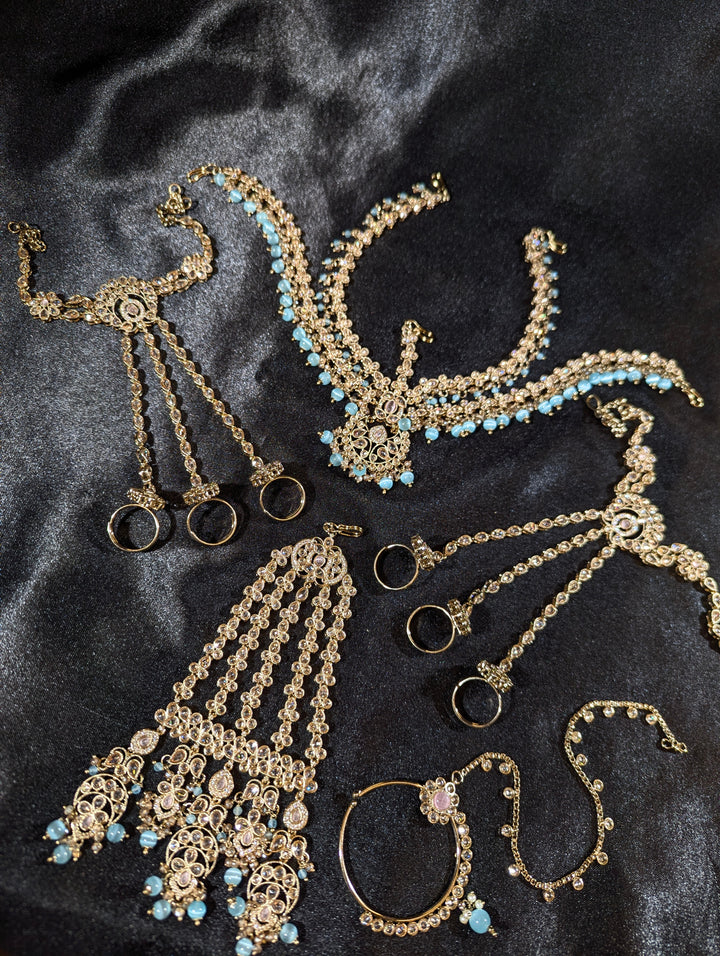 Amreen Polki Bridal  Full Set