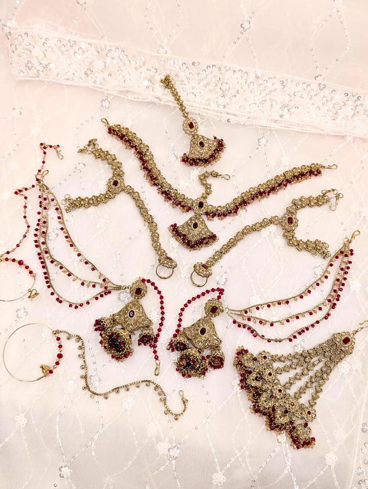 Malvika Polki Bridal Full Set