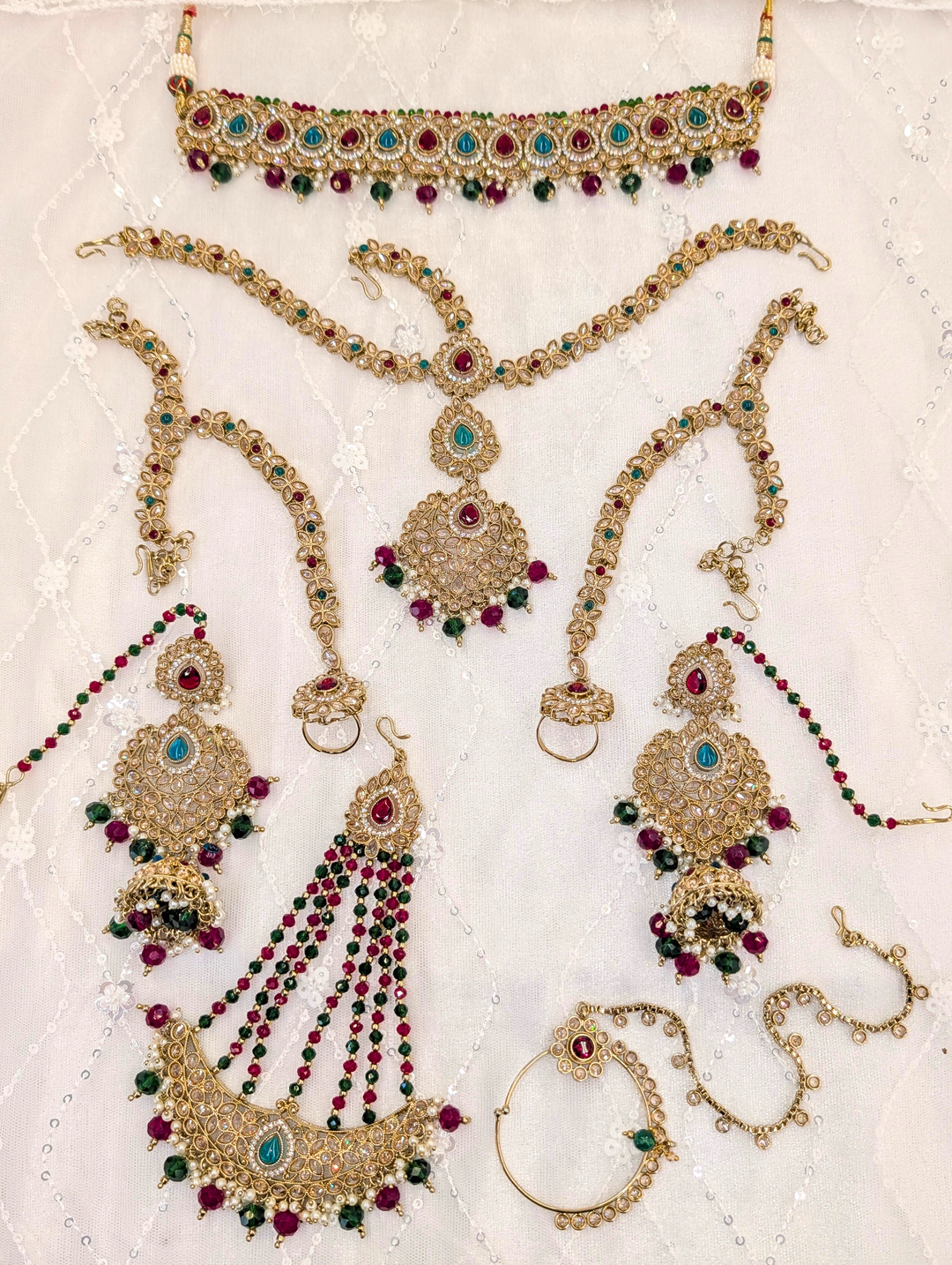 Vihanaaya Polki Bridal Full Set