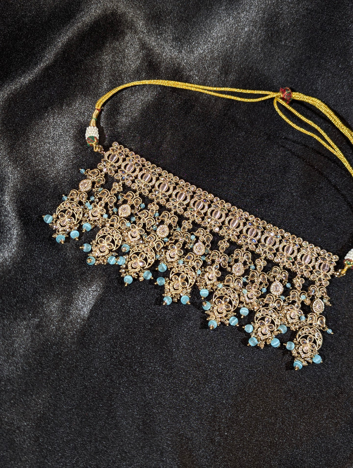 Amreen Polki Bridal  Full Set