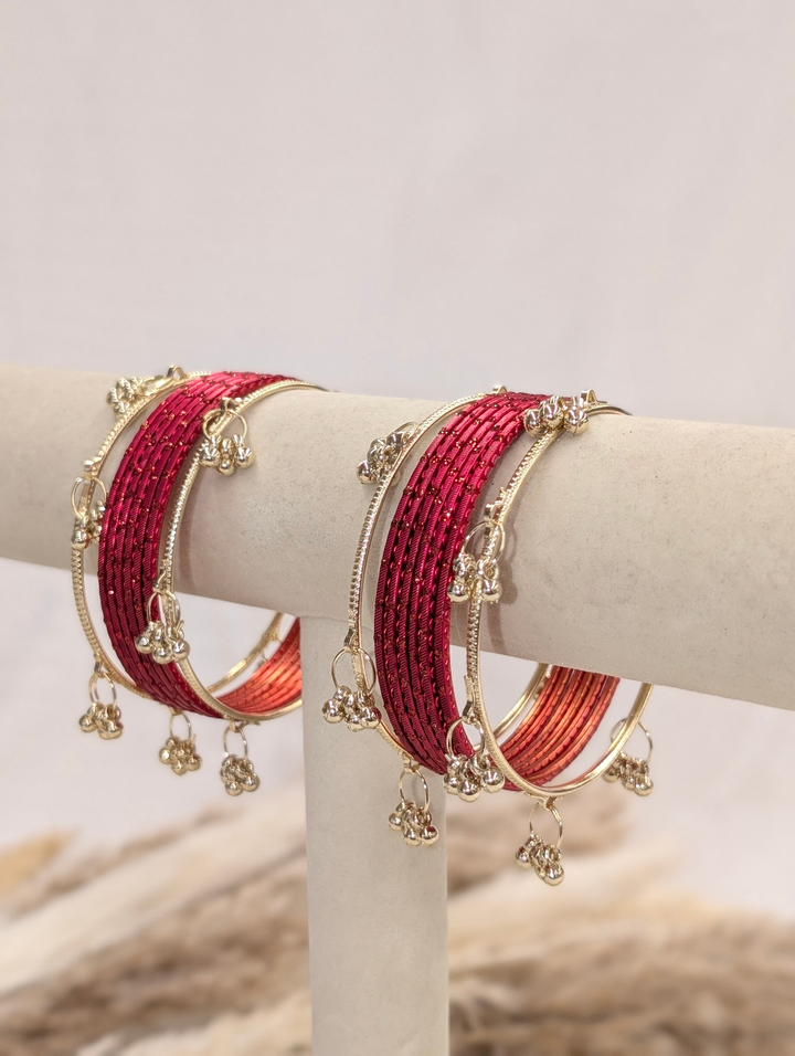Red Kashmiri Bangles