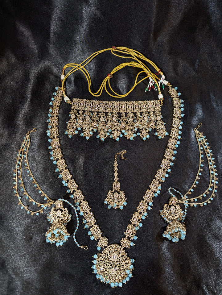 Amreen Polki Bridal  Full Set
