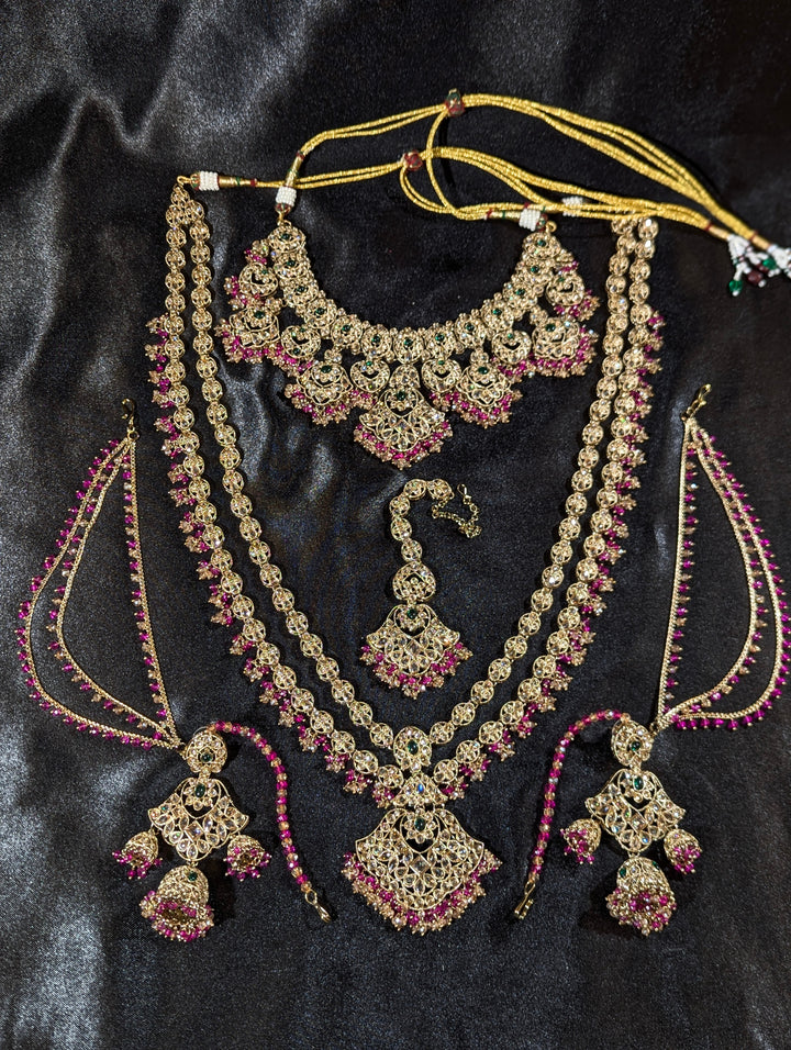 Kiran Polki Bridal  Full Set