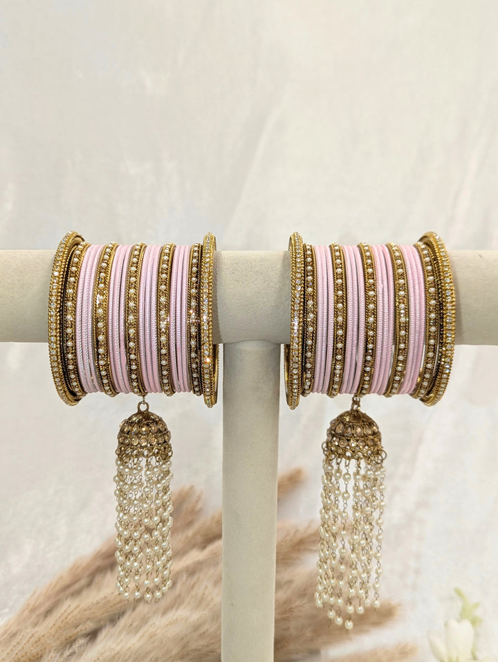 Siya Jhumka Stone Bangles