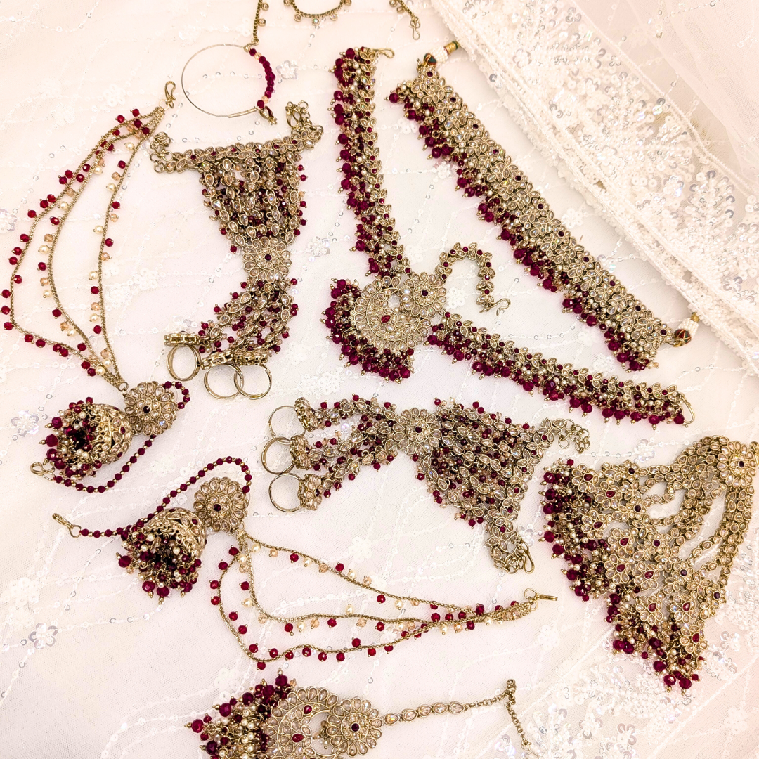 Vini Polki Bridal Full Set