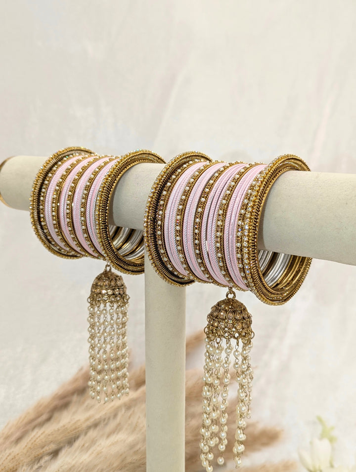 Siya Jhumka Stone Bangles