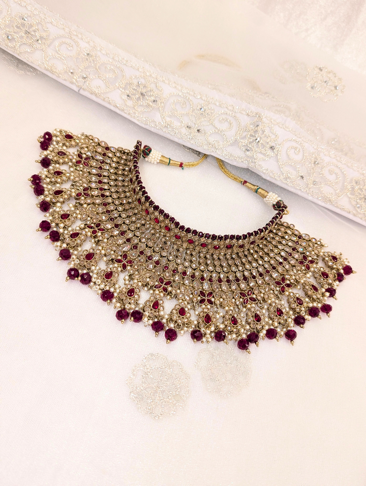 Tanisha Polki Bridal Full Set