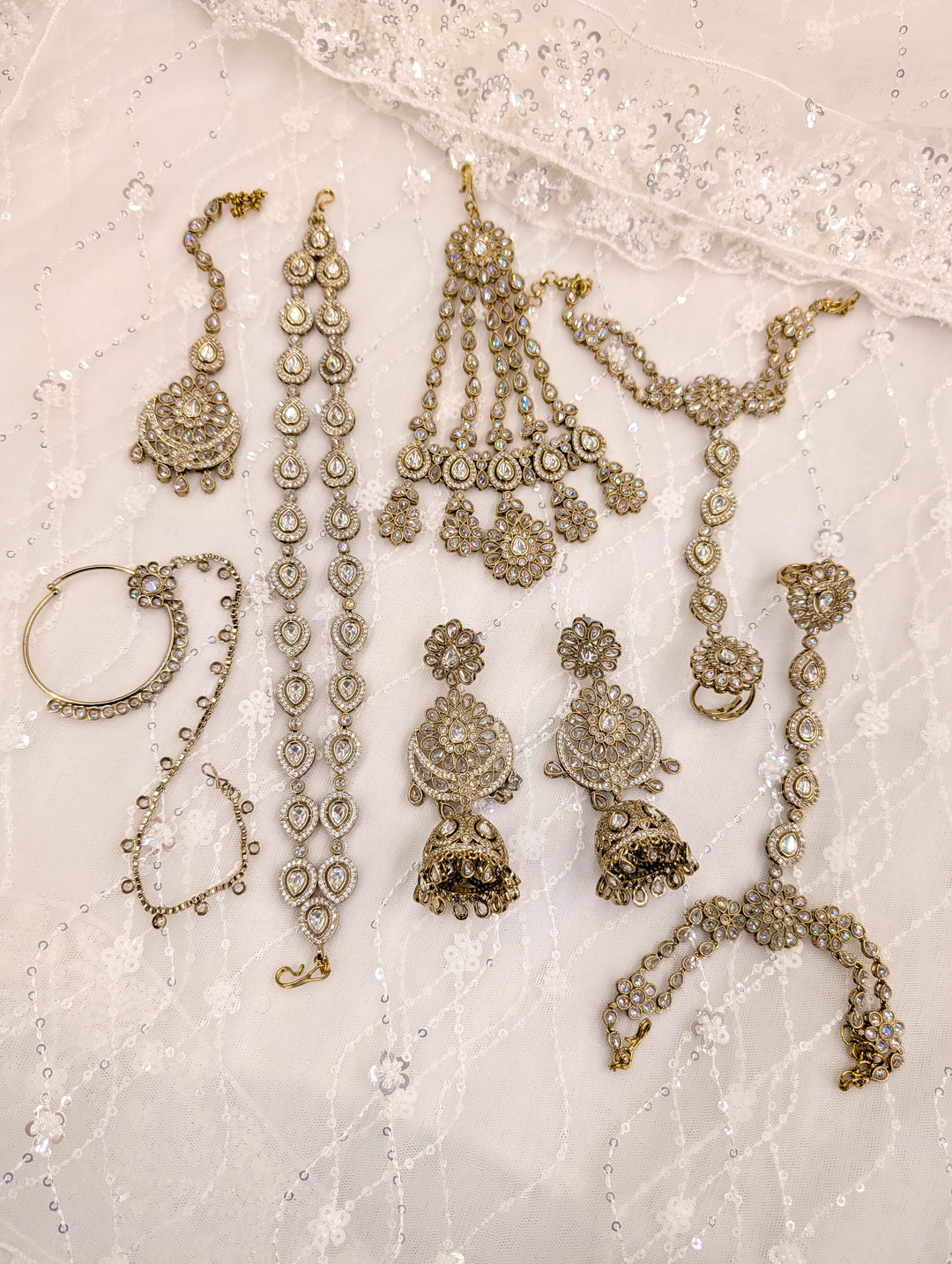 Samaira CZ & Polki Bridal Full Set