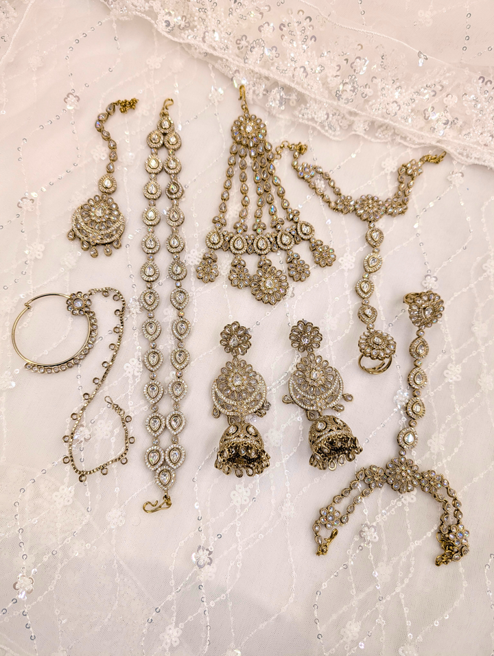 Samaira CZ & Polki Bridal Full Set