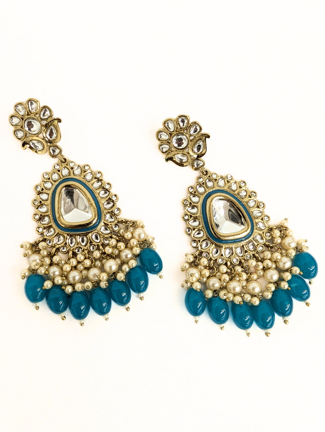 Anika Kundan Earrings