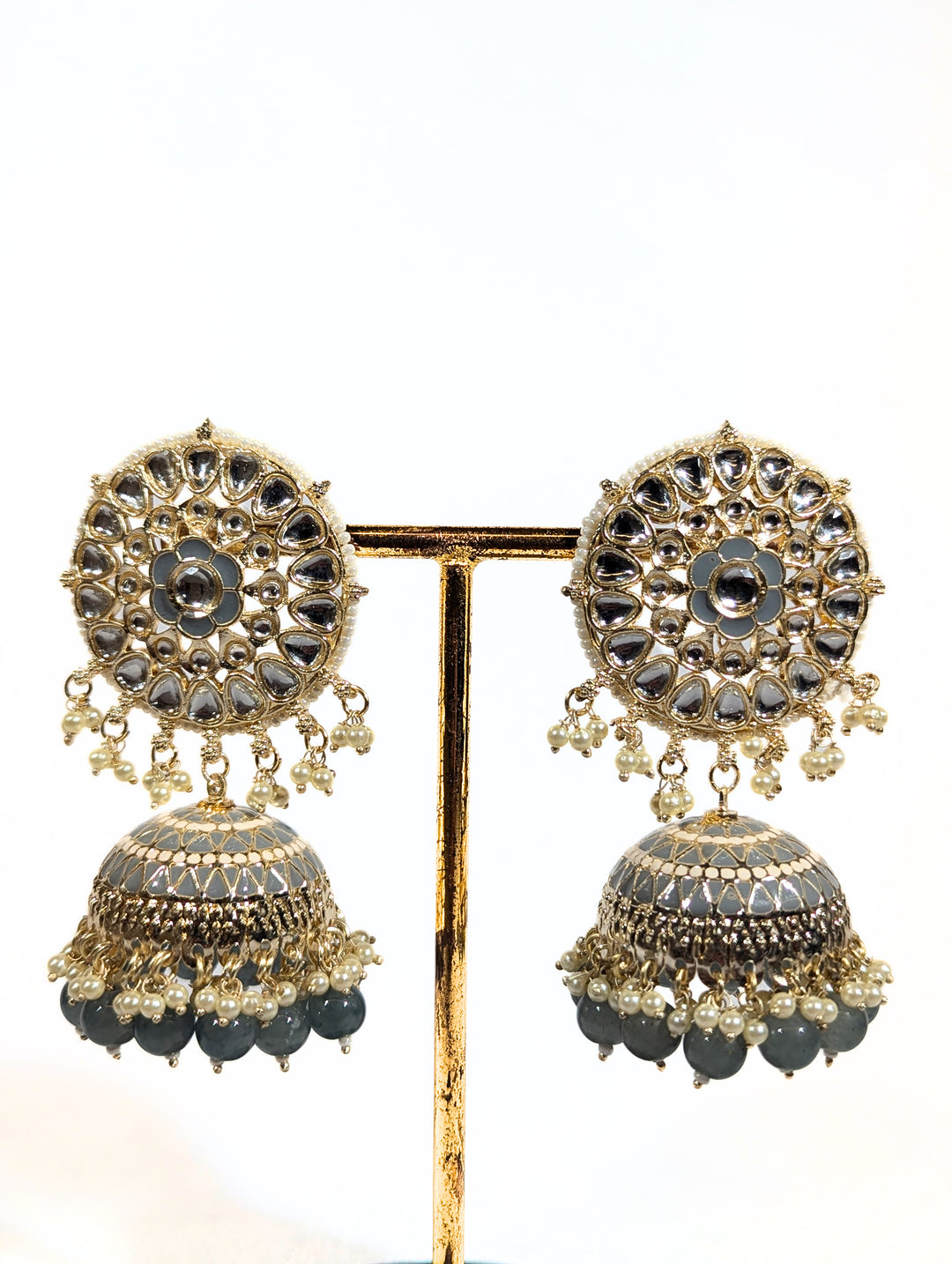 Shreya Kundan Earrings