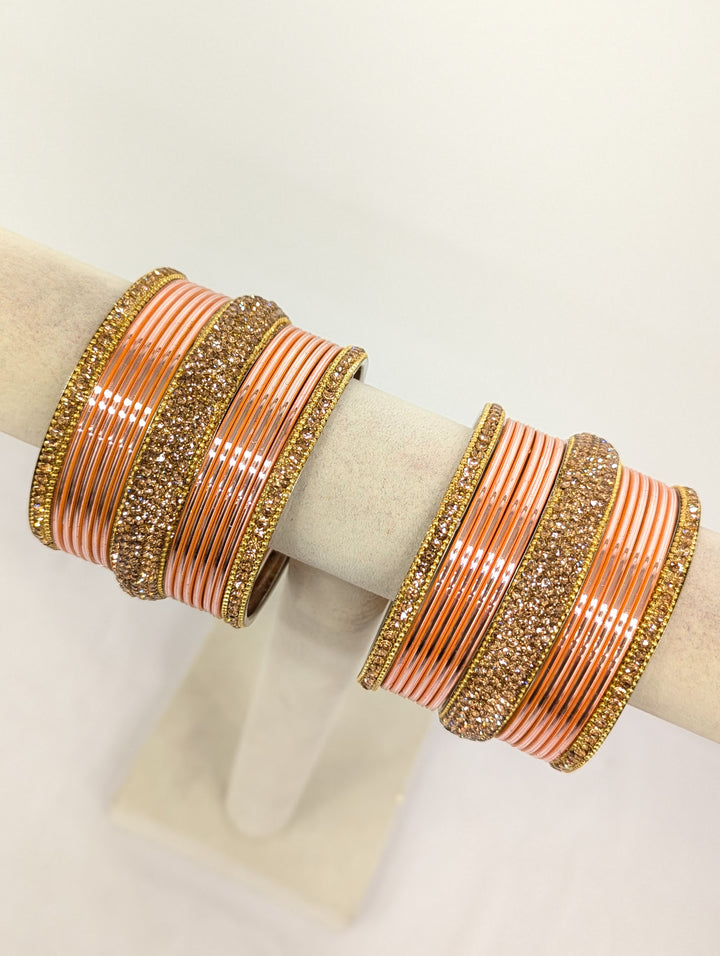 Kamini Stones Bangles  - 2 HAND SET