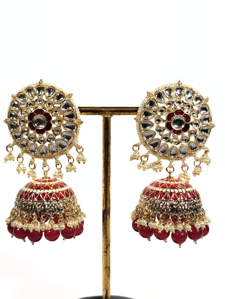 Shreya Kundan Earrings