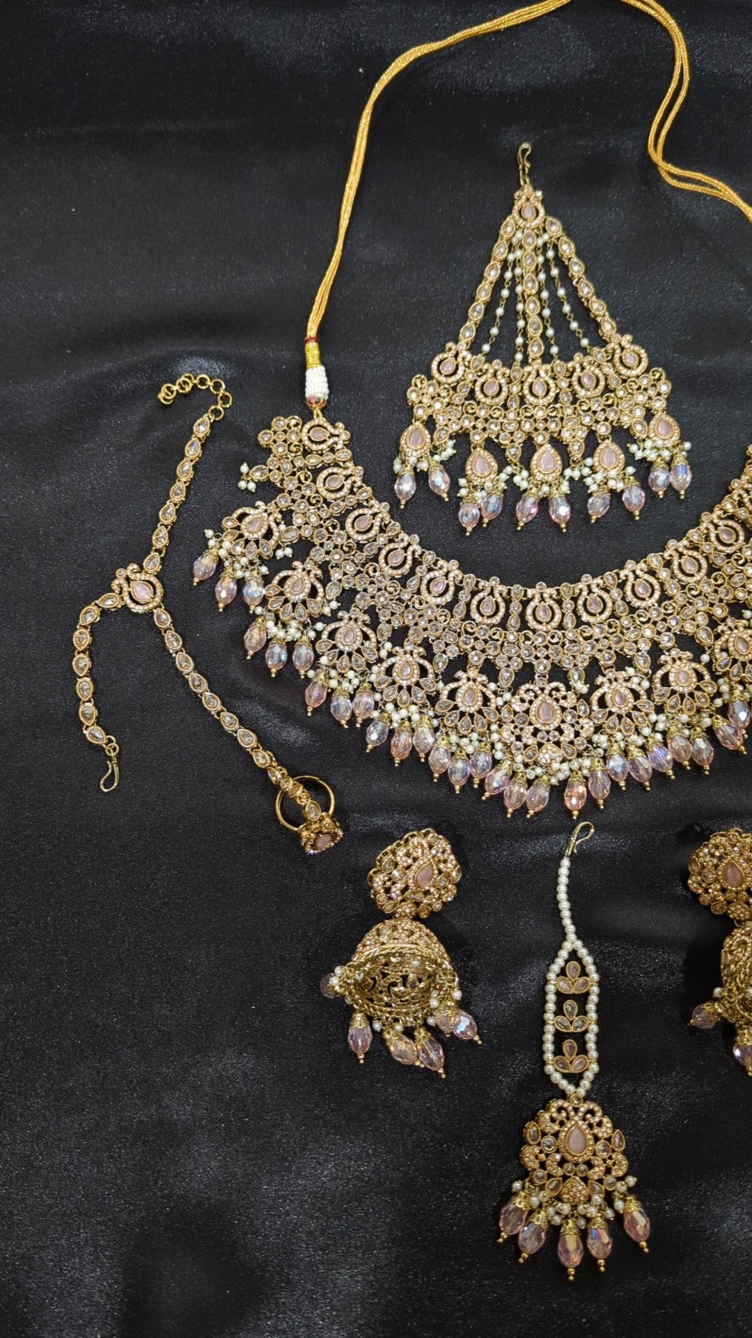 Meera Polki Semi Bridal Set