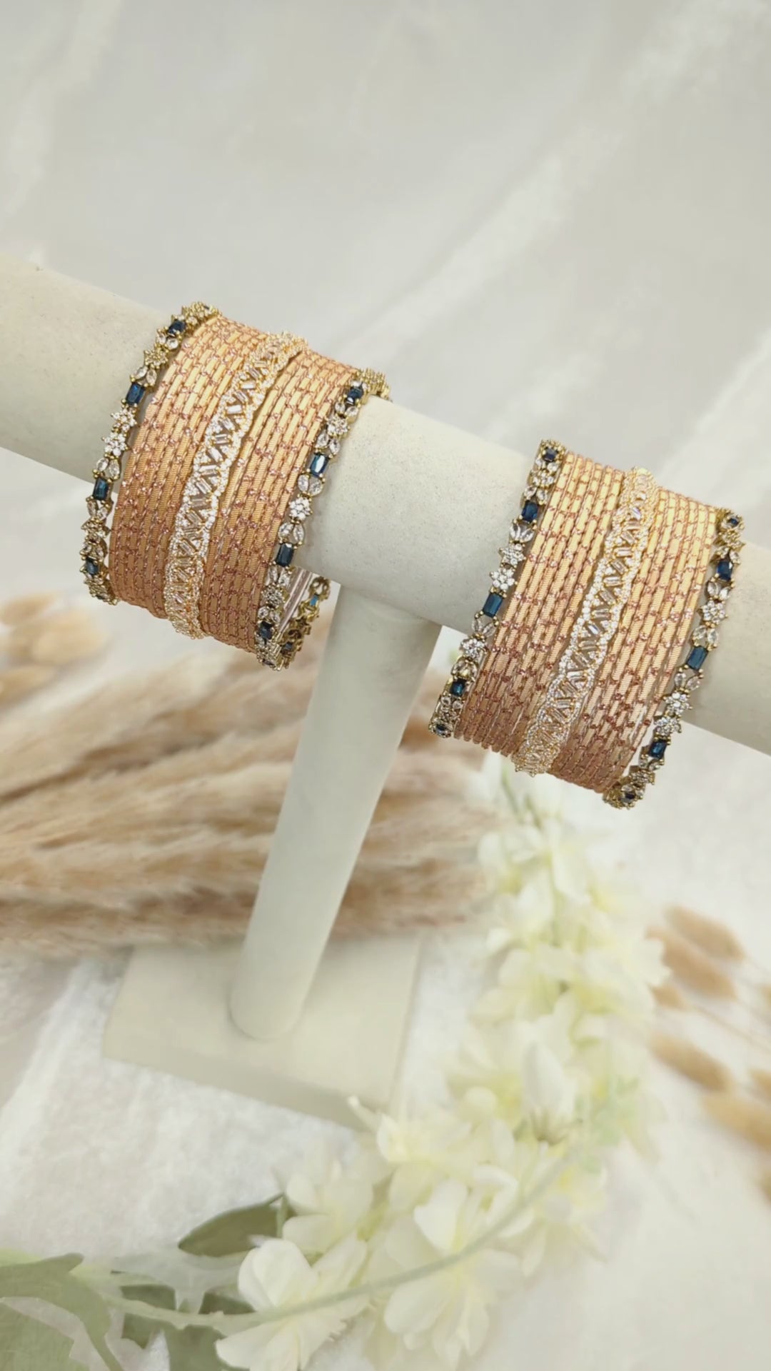 Rhea Cubic Zirconia Bangles