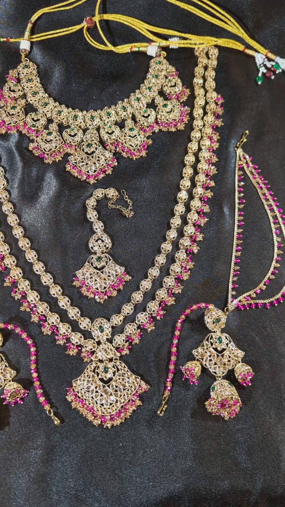 Kiran Polki Bridal  Full Set